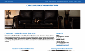 Carolinasleatherfurniture.com thumbnail