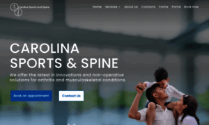 Carolinasportsandspine.com thumbnail