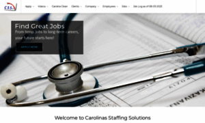 Carolinasstaffing.com thumbnail