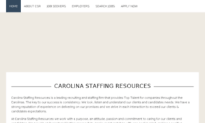 Carolinastaffingresources.com thumbnail