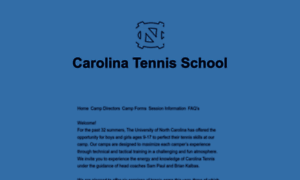 Carolinatennisschool.com thumbnail