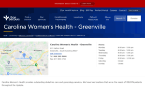 Carolinawomenshealth.org thumbnail