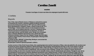 Carolinazanelli.it thumbnail