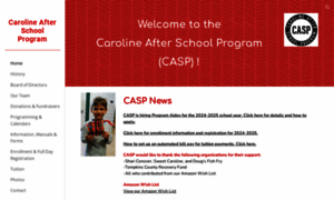 Carolineafterschoolprogram.org thumbnail