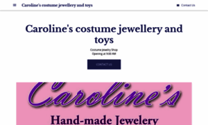 Carolines-costume-jewellery-and-toys.business.site thumbnail