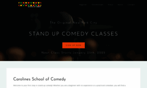 Carolinescomedyschool.com thumbnail