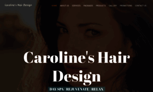 Carolineshairdesign.com thumbnail