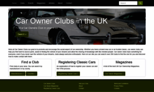 Carownerclubs.co.uk thumbnail