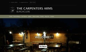 Carpentersarms-burghclere.co.uk thumbnail