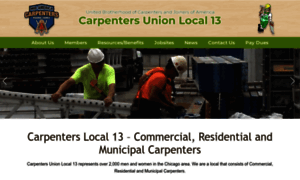 Carpentersunionlocal13.org thumbnail