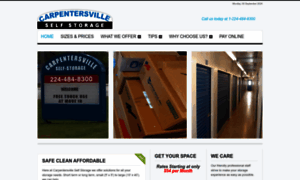 Carpentersvilleselfstorage.com thumbnail