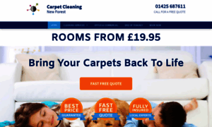 Carpetcleaning-newforest.co.uk thumbnail