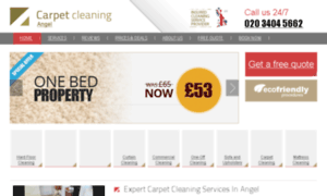 Carpetcleaningangel.co.uk thumbnail