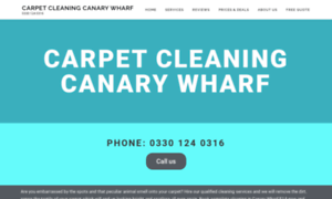 Carpetcleaningcanarywharf.co.uk thumbnail