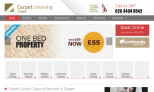 Carpetcleaningcheam.co.uk thumbnail