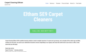 Carpetcleaningeltham.co.uk thumbnail