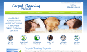 Carpetcleaningforce.com thumbnail