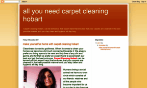 Carpetcleaninghobart2.blogspot.in thumbnail