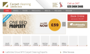 Carpetcleaningladbrokegrove.co.uk thumbnail