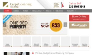 Carpetcleaningleabridge.co.uk thumbnail