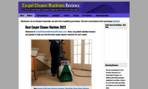 Carpetcleaningmachinesreviews.com thumbnail