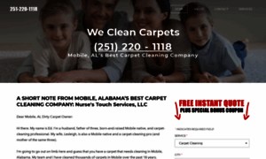 Carpetcleaningmobile.com thumbnail