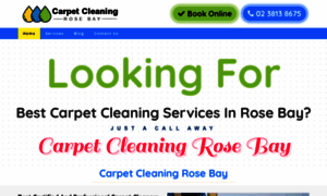 Carpetcleaningrosebay.com.au thumbnail