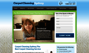 Carpetcleaningsydney.com.au thumbnail