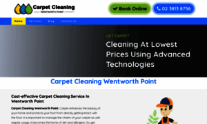 Carpetcleaningwentworthpoint.com.au thumbnail