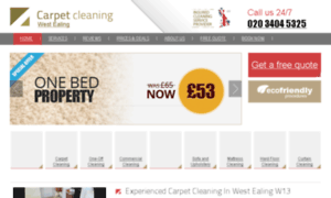 Carpetcleaningwestealing.co.uk thumbnail