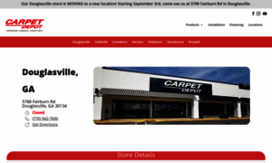 Carpetdepotdouglasville.com thumbnail