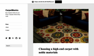 Carpetmantra.wordpress.com thumbnail