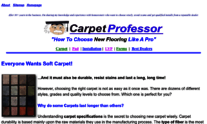 Carpetprofessor.com thumbnail