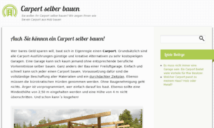 Carport-selber-bauen.org thumbnail