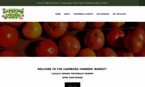 Carrborofarmersmarket.com thumbnail