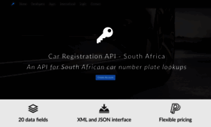 Carregistrationapi.co.za thumbnail