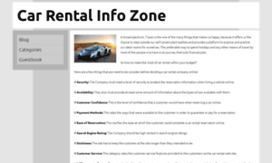 Carrentalinfozone.webgarden.com thumbnail