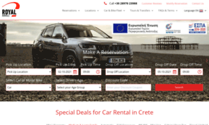 Carrentals.creteroyal.com thumbnail