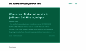 Carrentalservicejodhpur.blogspot.com thumbnail