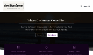 Carriejohnsoninsurance.com thumbnail