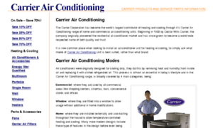 Carrierairconditioning.net thumbnail