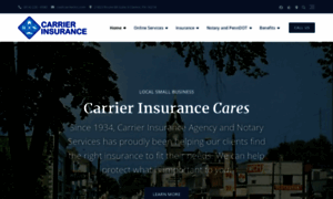 Carrierinsurancecares.com thumbnail