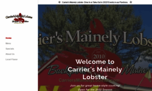 Carriersmainelylobster.com thumbnail