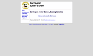 Carringtonjunior.googlepages.com thumbnail