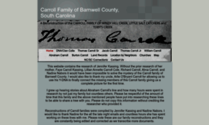 Carrollfamilyofbarnwellcounty.com thumbnail