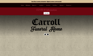 Carrollfuneralhomes.com thumbnail