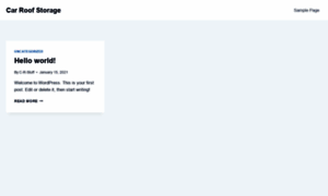 Carroofstorage.com thumbnail