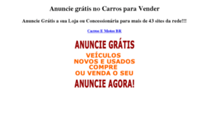 Carrosparavender.com.br thumbnail