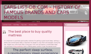 Cars-list-db.com thumbnail