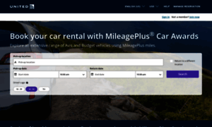 Cars.mileageplus.com thumbnail